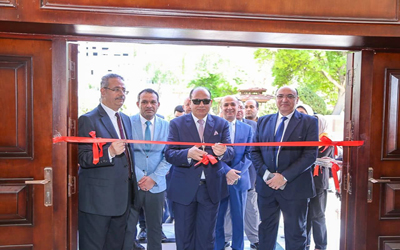 بالتزامن مع احتفال كلية الحقوق باليوبيل الذهبي رئيس جامعة المنصورة يفتتح مشروعات التطوير والتجديد بالكلية