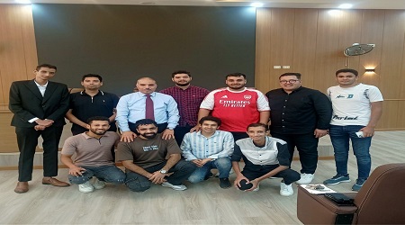لقاء أ.د وكيل الكلية لشئون التعليم والطلاب